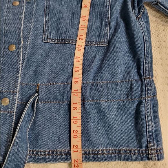Madewell Denim Southlake Military Jacket Size S(Fit M) - Picture 9 of 12